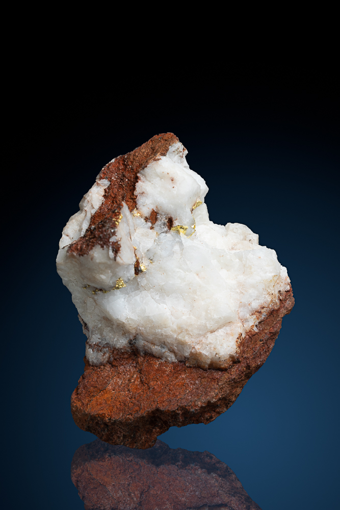 (image for) Gold Quartz and Shale Rock - Unique Harvard Gold Mine Specimen